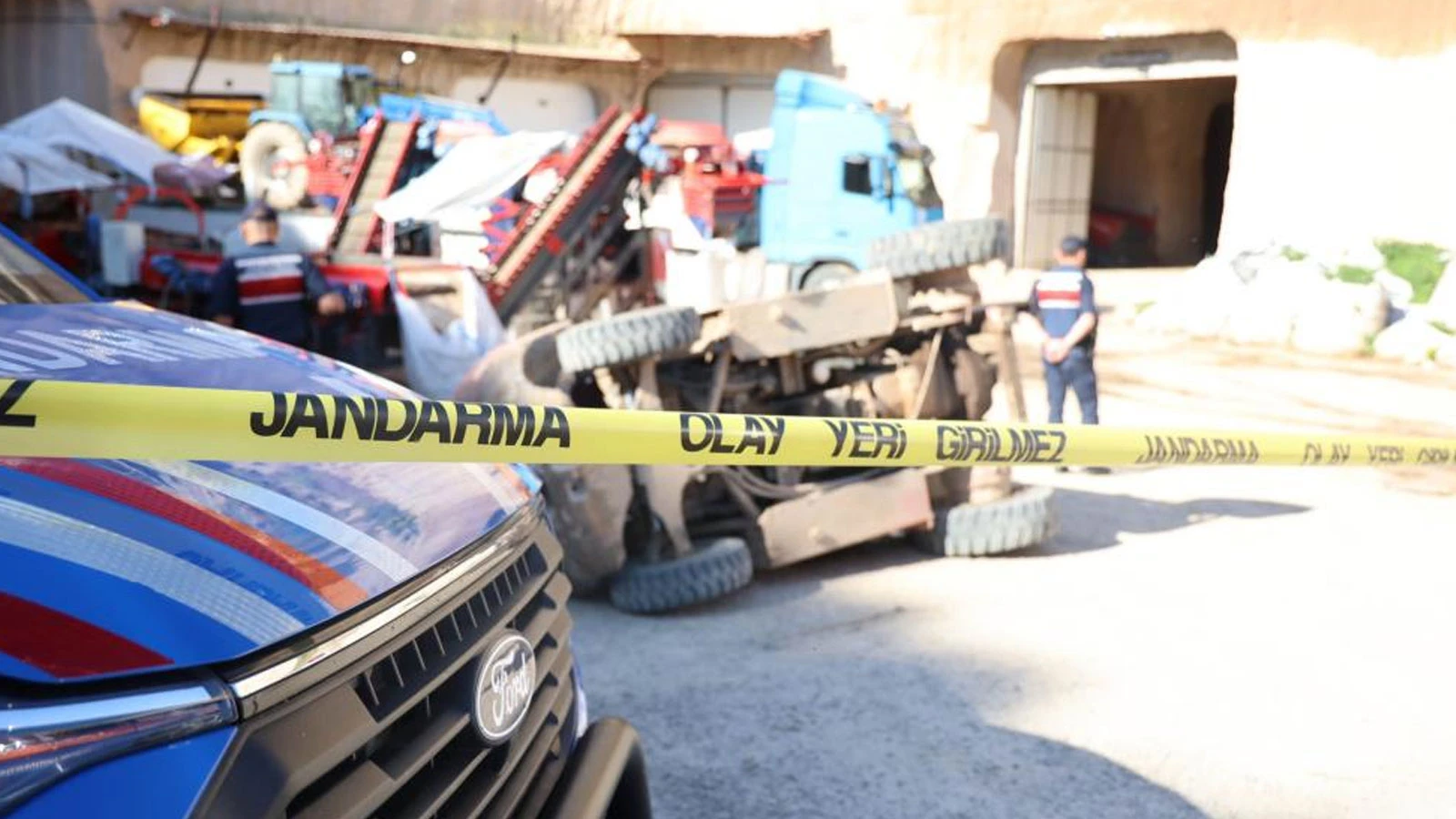 Nevşehir'de forkliftin altında kalan 18 yaşındaki sürücü hayatını kaybetti