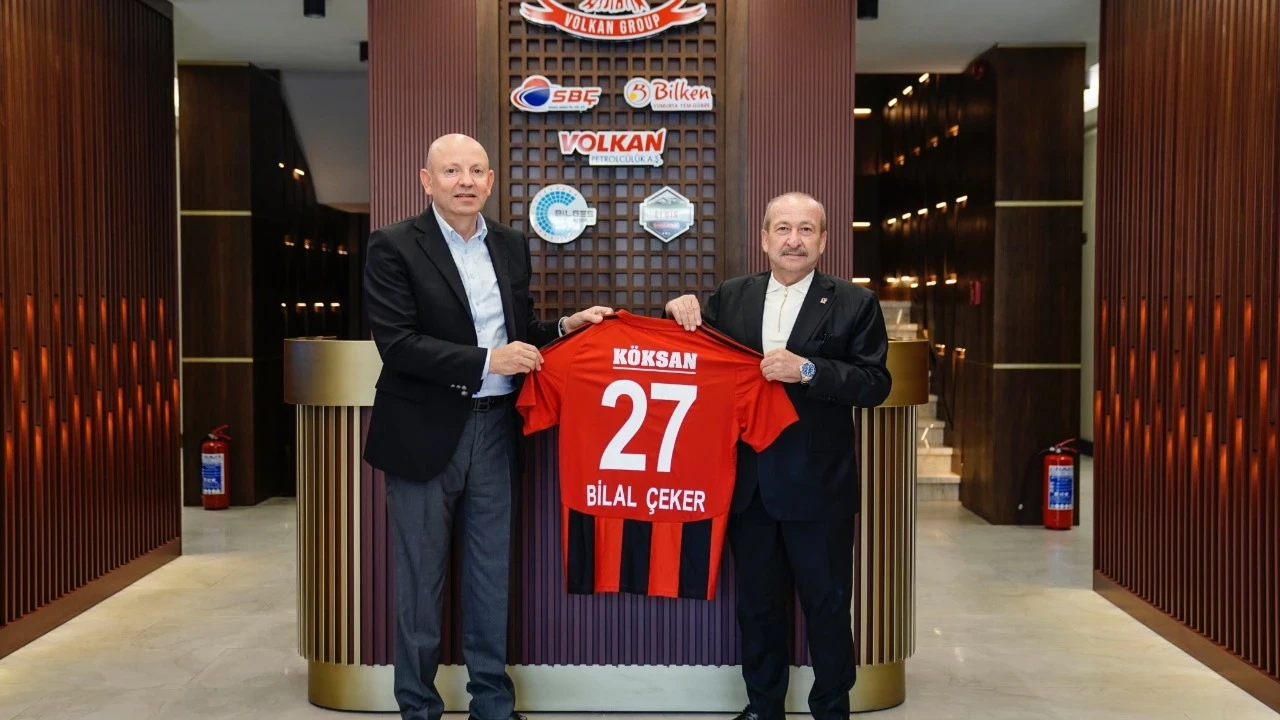 Gaziantep FK’dan kent sporuna destek veren Bilal Çeker’e ziyaret