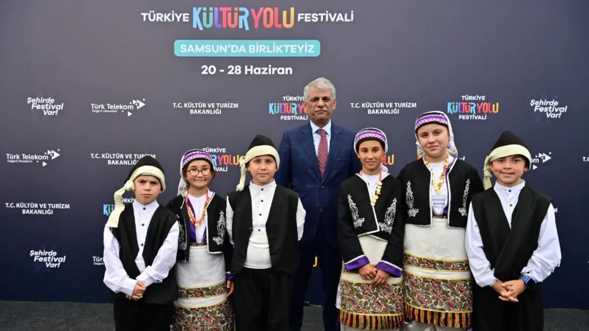 Milli mücadele’nin şehri Samsun Türkiye Kültür Yolu Festivaline üçüncü kez ev sahipliği yapıyor