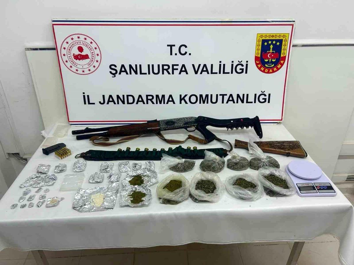 Suruç'ta uyuşturucu operasyonu: 1 gözaltı
