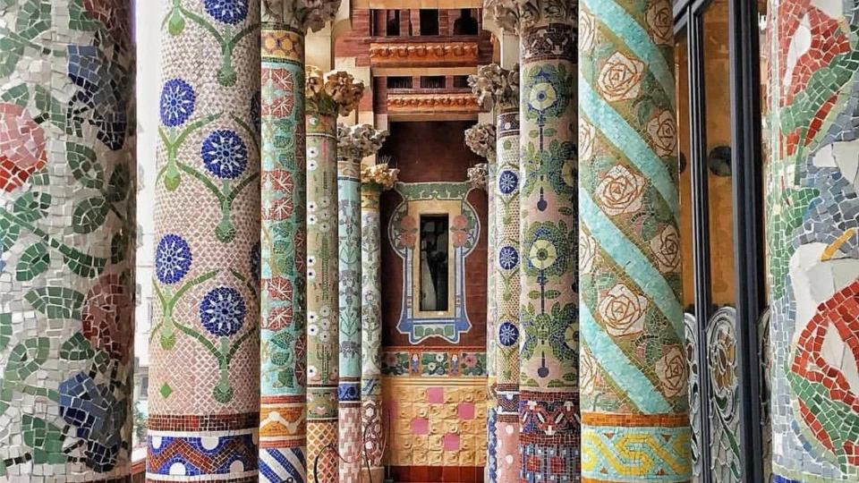 Barselona'nın UNESCO mirası modernist konser salonu: Palau de la Música