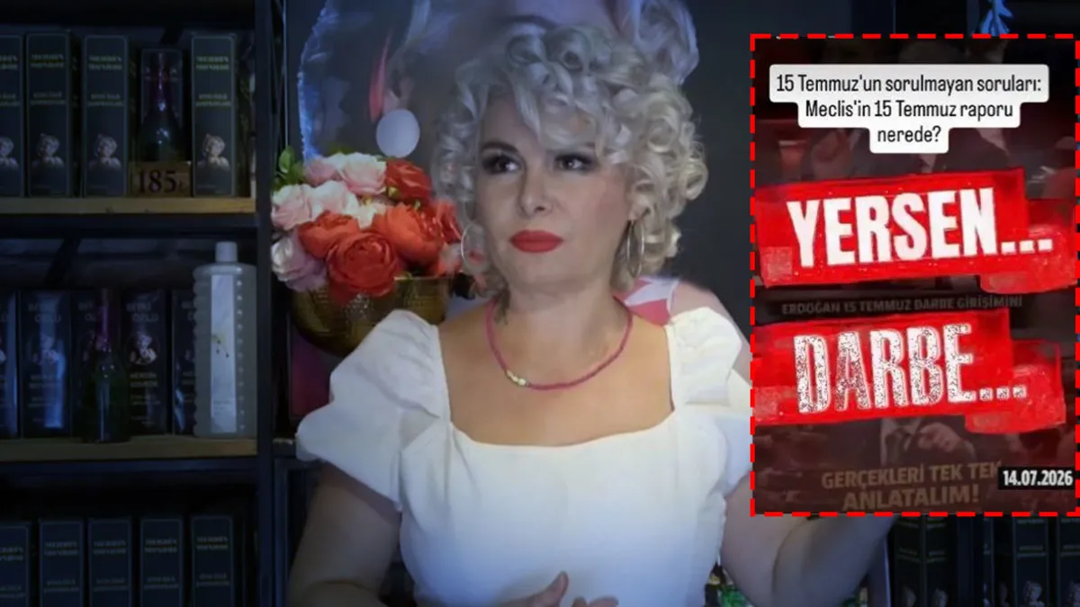 Mardin'de "Marilyn Monroe" olarak tanınan Melek Akarmut 15 Temmuz paylaşımları nedeniyle tutuklandı
