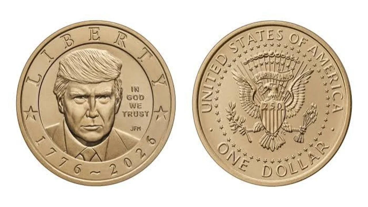 ABD'den dikkat çeken karar: Trump'ın portresi 1 dolarlık altın paraya basılıyor