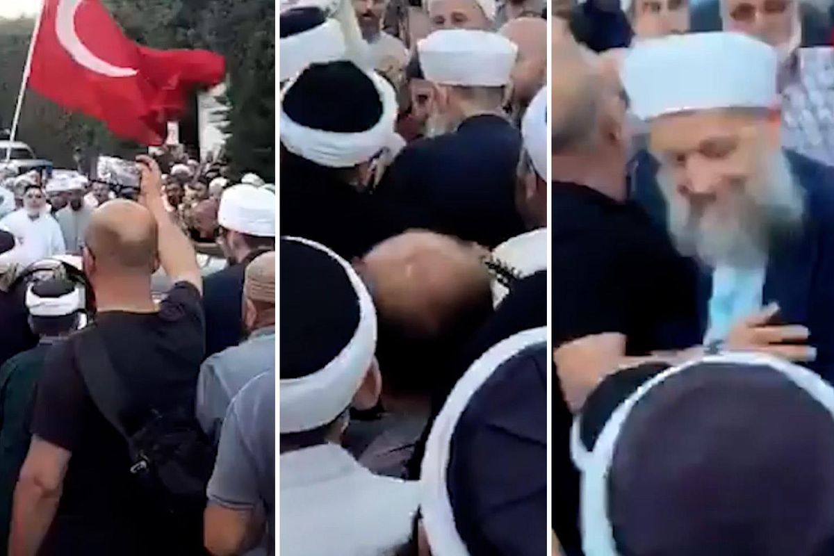 Tahliye edilen Yusuf Ziya Gümüşel, tekbirler eşliğinde kahraman gibi karşılandı