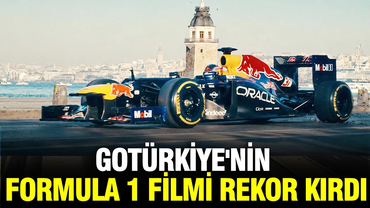 GoTürkiye'nin Formula 1 filmi rekor kırdı: 64 milyondan fazla izlendi