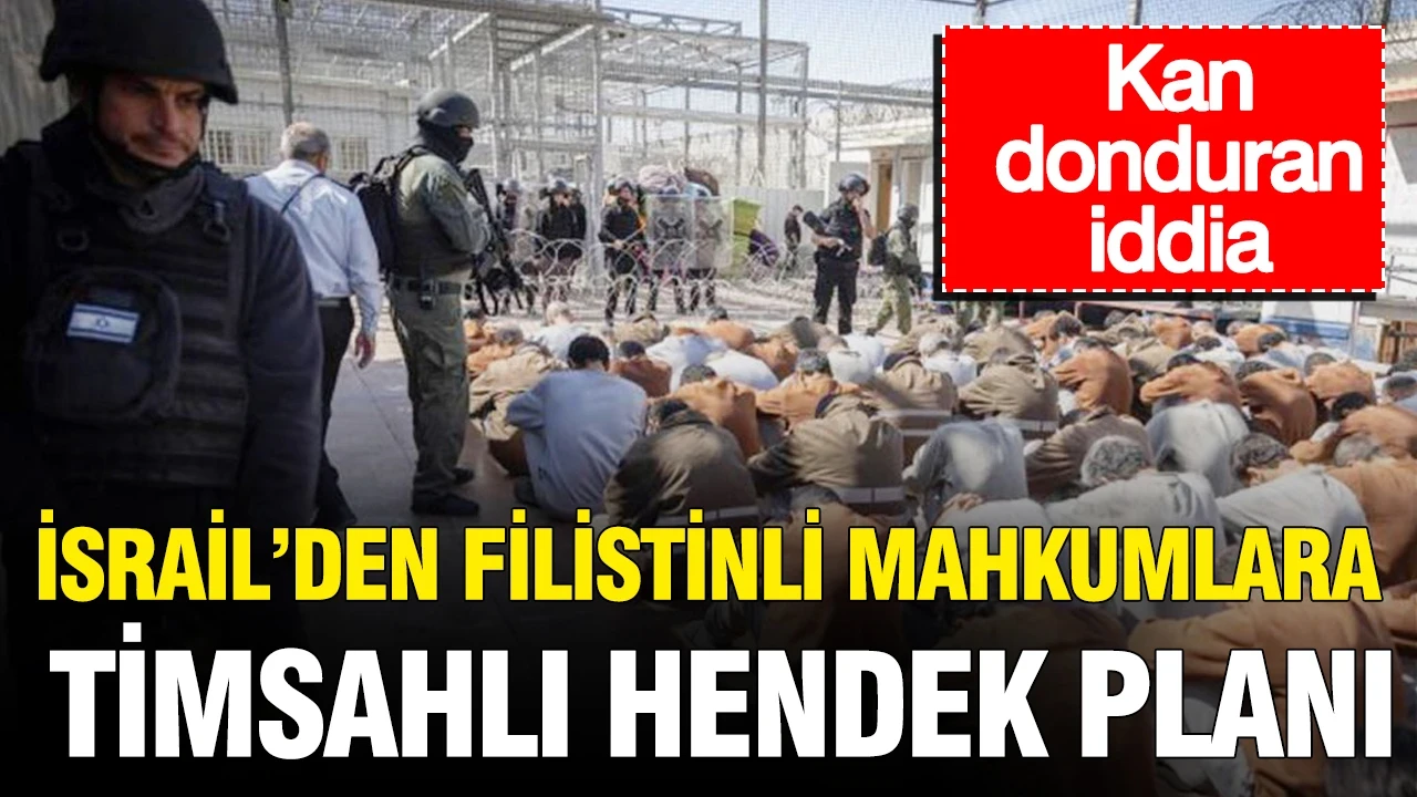 İsrail’den skandal plan: Filistinli mahkûmlar için timsahlı hendek hazırlığı