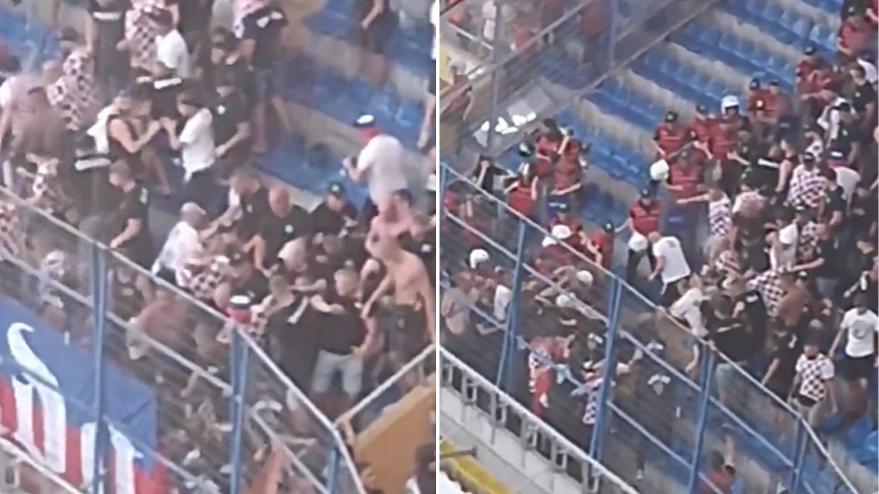 Kadıköy'de maç öncesi gerginlik: Gornik Zabrze taraftarları taşkınlık çıkardı