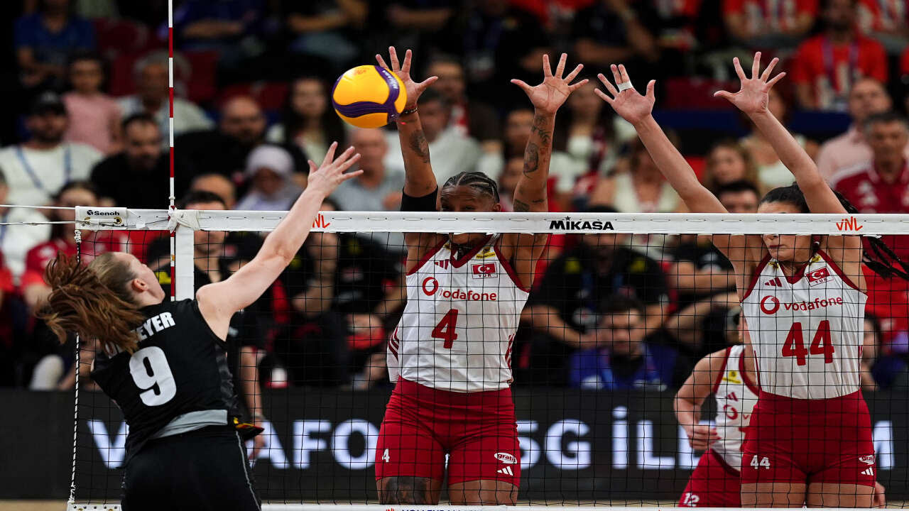 A Milli Kadın Voleybol Takımı, Belçika’yı 3-0 mağlup etti