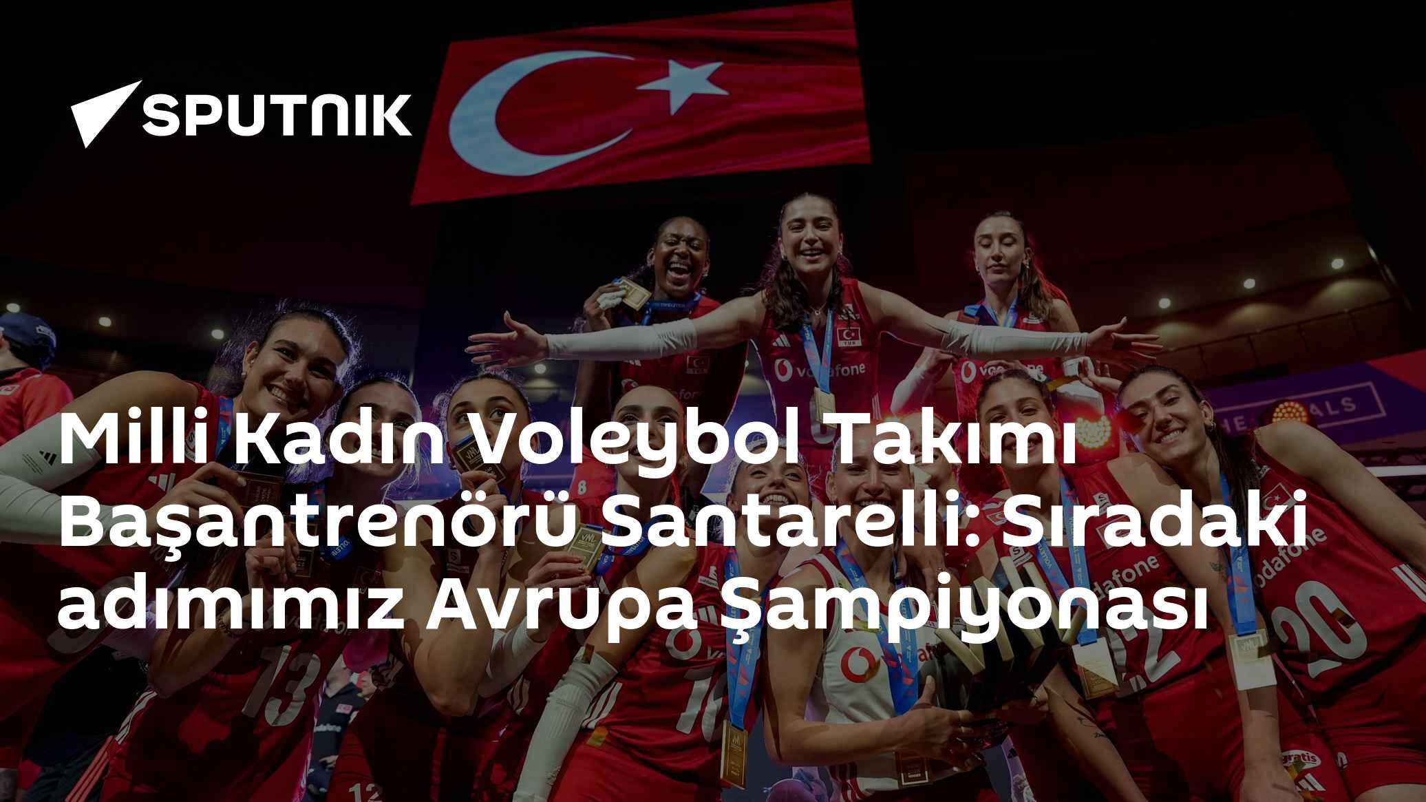 Milli Kadın Voleybol Takımı Başantrenörü Santarelli: Sıradaki adımımız Avrupa Şampiyonası