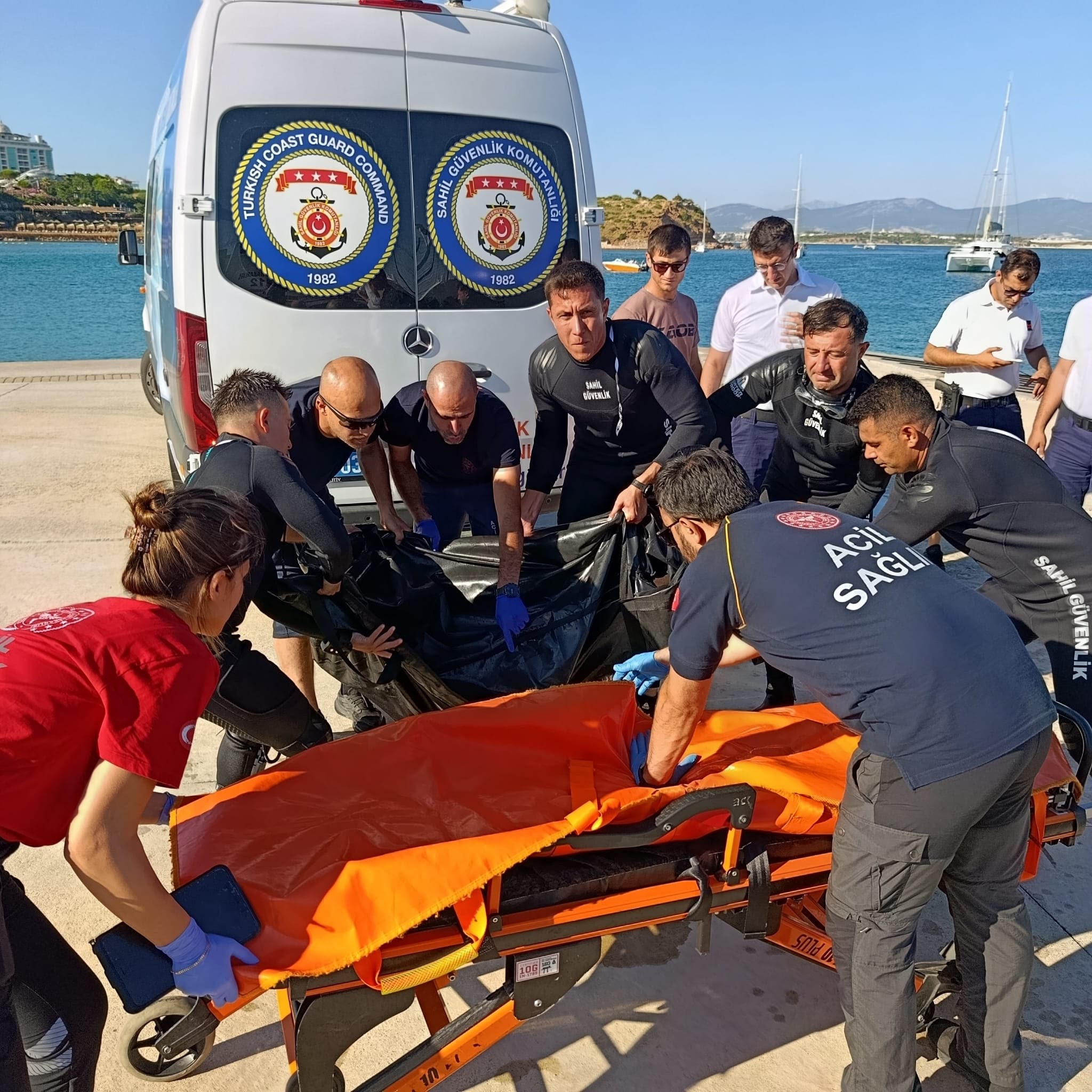 Dalış yapmak için denize girdi. Cansız bedeni bulundu