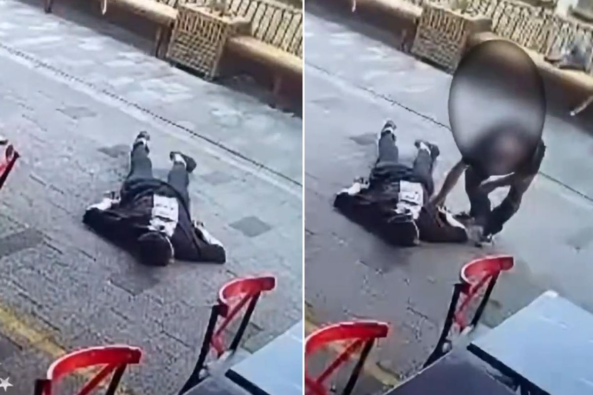 Kalbi durup yere yığılan gence yardım etmek yerine 6 bin lirasını çaldı