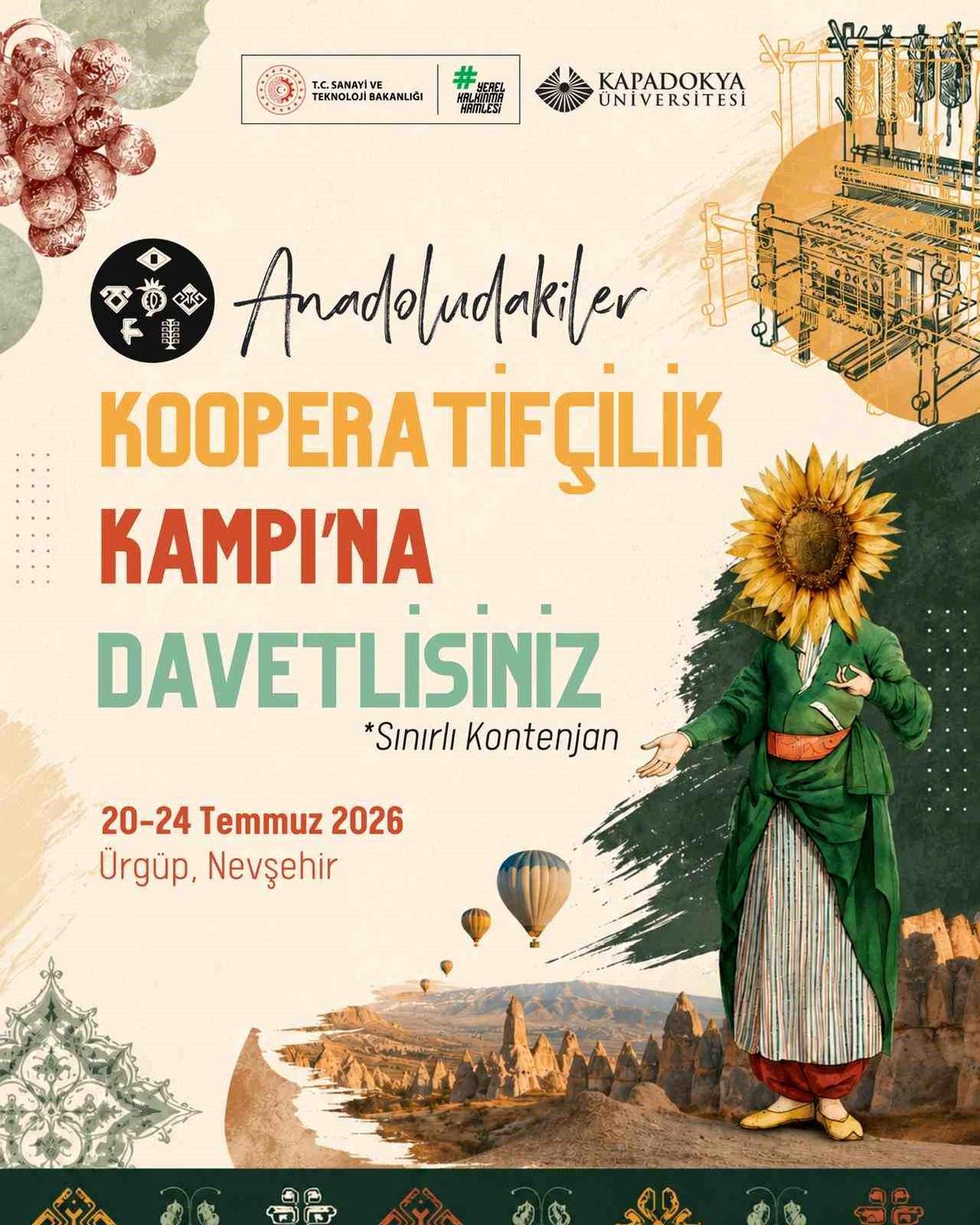 Anadoludakiler kooperatifçilik kampı başvuruları başladı