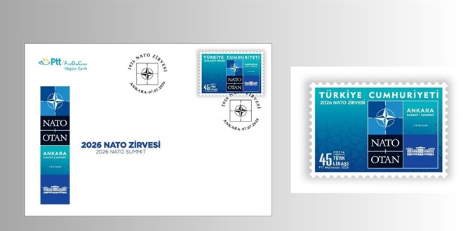 PTT'den '2026 NATO Zirvesi' konulu anma pulu ve ilk gün zarfı