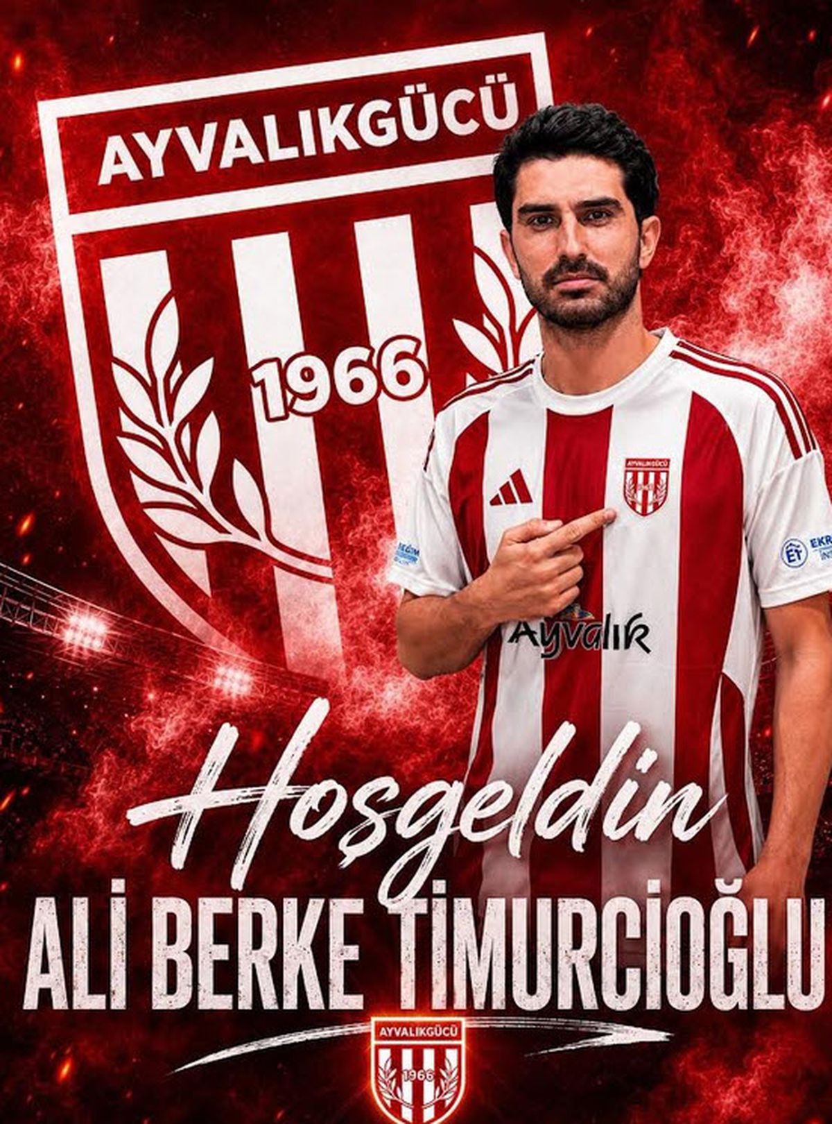 Ayvalıkgücü Belediyespor, Ali Berke Timurcioğlu'nu kadrosuna kattı