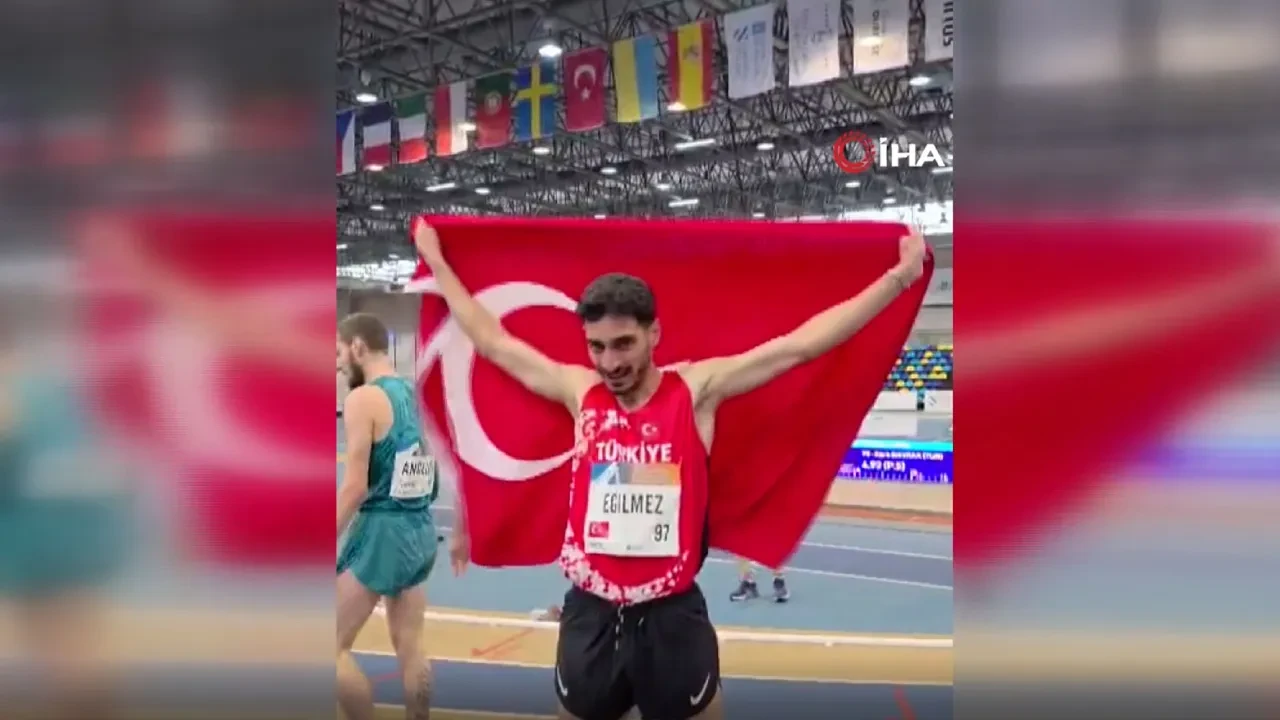 Milli sporcu Mehmet Emin Eğilmez, dünya şampiyonu oldu