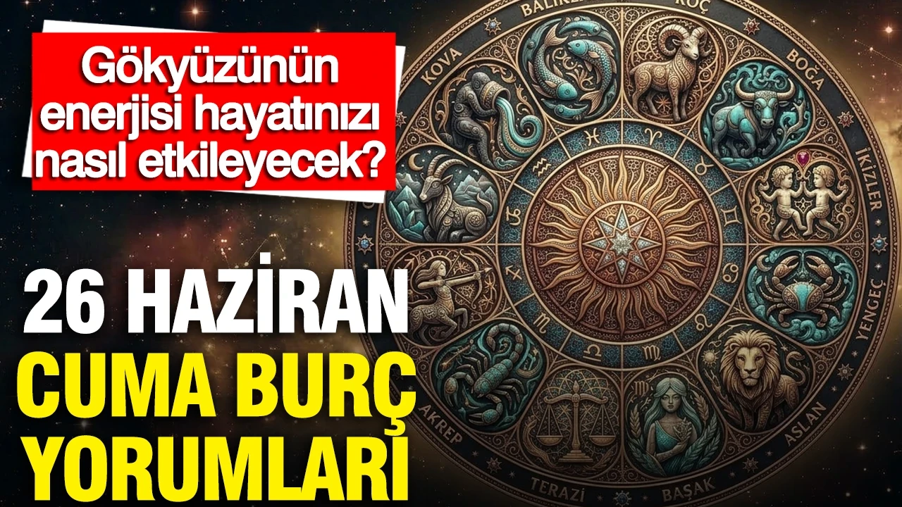 26 Haziran Cuma günlük burç yorumları: Gökyüzünün enerjisi hayatınızı nasıl etkileyecek?