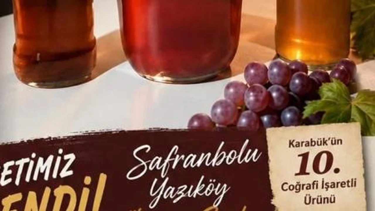 Karabük’ün 10'uncu gururu: Yazıköy üzüm sirkesi coğrafi işaretle tescillendi