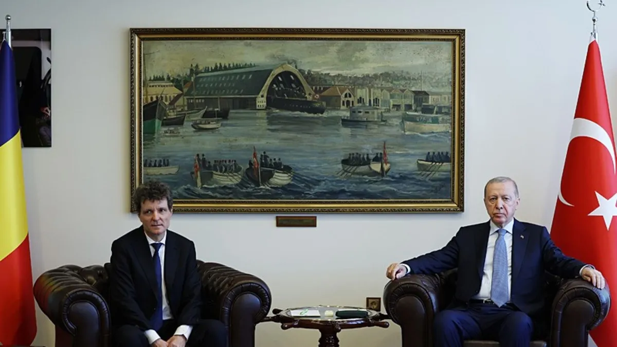 Başkan Erdoğan Romanya Cumhurbaşkanı Nicuşor Dan ile görüştü