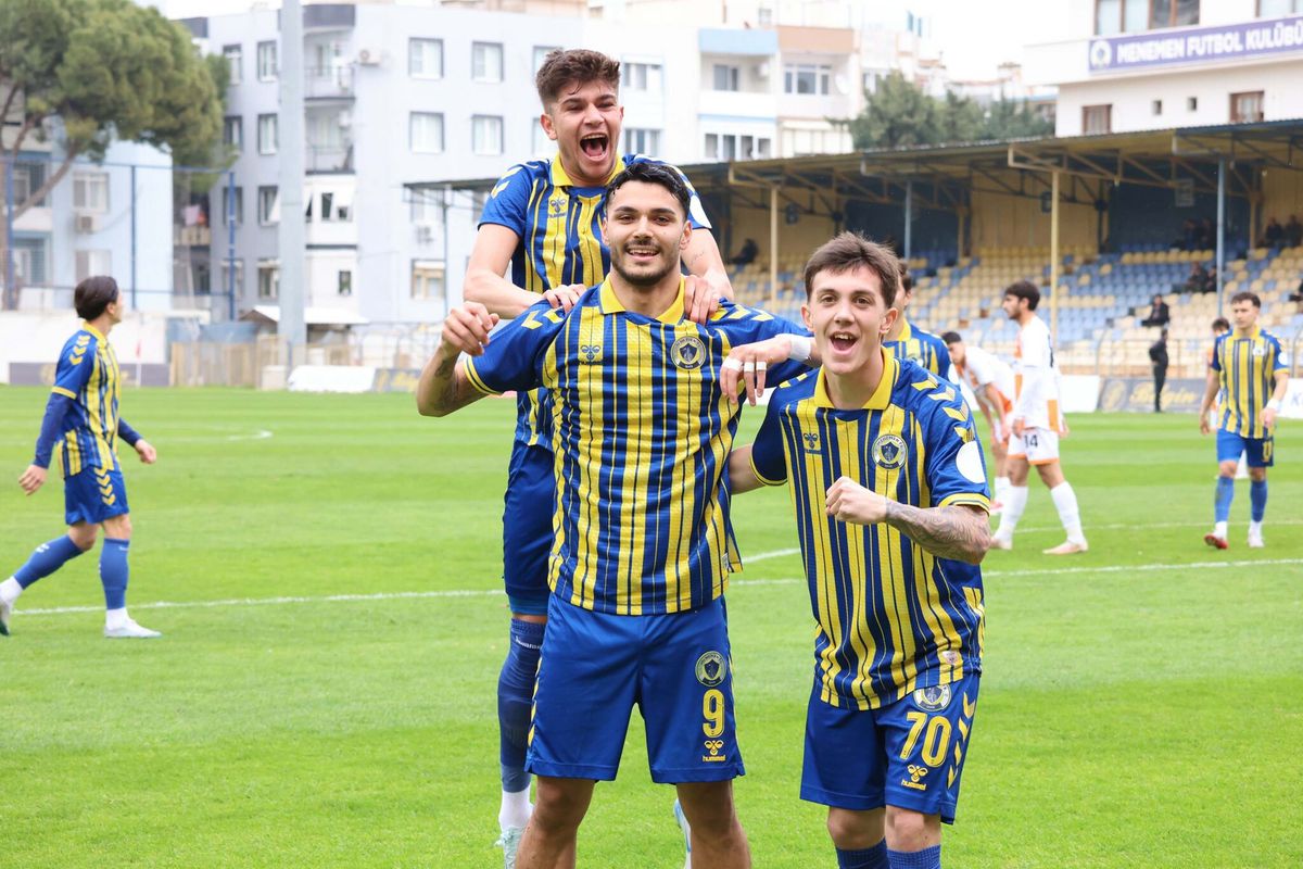 Menemen FK'nın genç golcüsü Baran Demiroğlu'na 1. Lig'den talip var