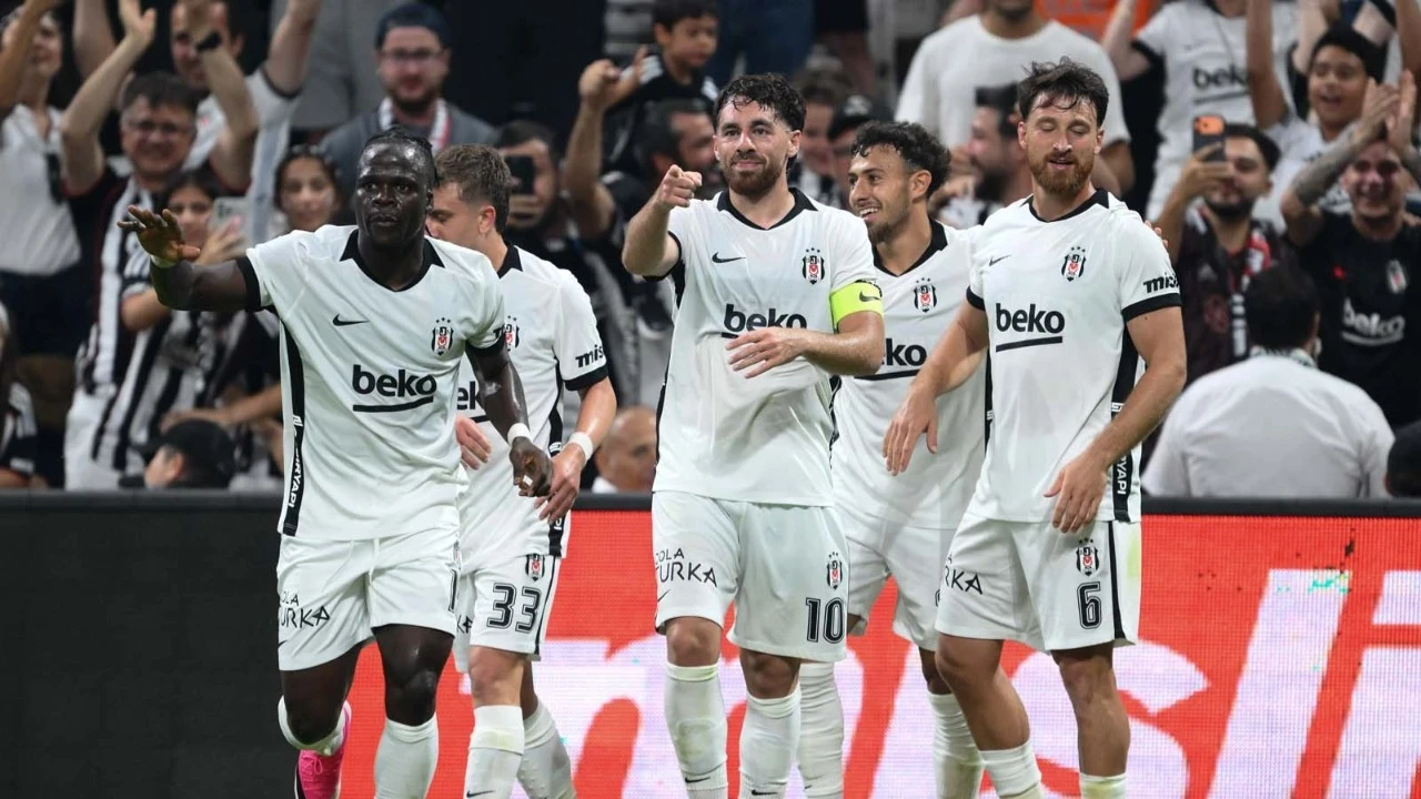 Beşiktaş, Midtjylland’ı evinde devirdi! Tur kapısını araladı