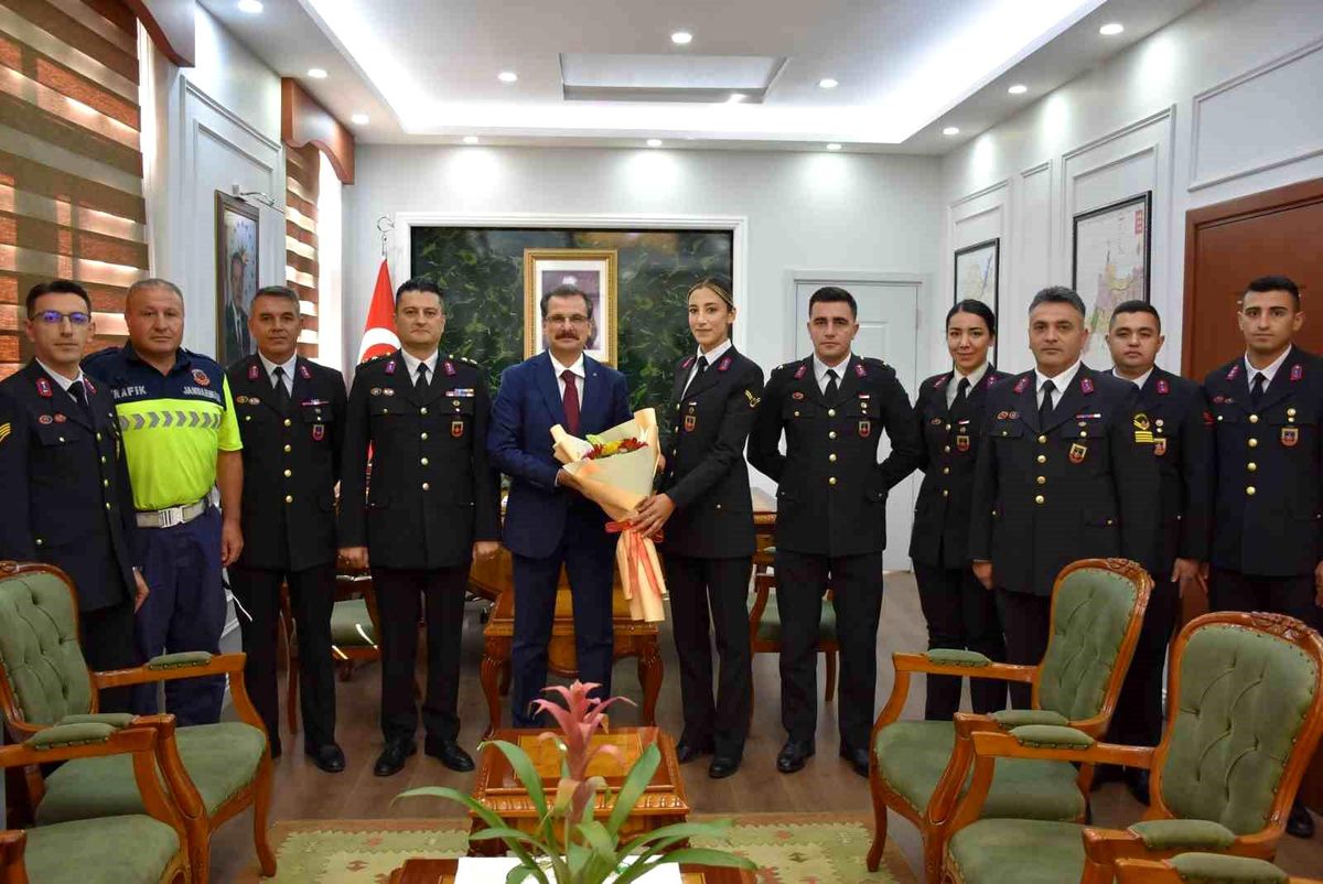 Salihli'de Jandarma Teşkilatı'nın 187. yılı kutlandı