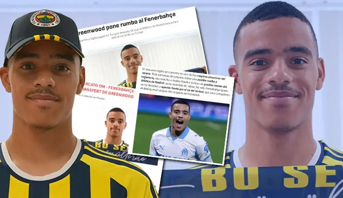 Fenerbahçe'nin Greenwood transferi Avrupa basınında gündem oldu! 'Marsilya taraftarları tepkili' | 'Atletico Madrid ikna edemedi'