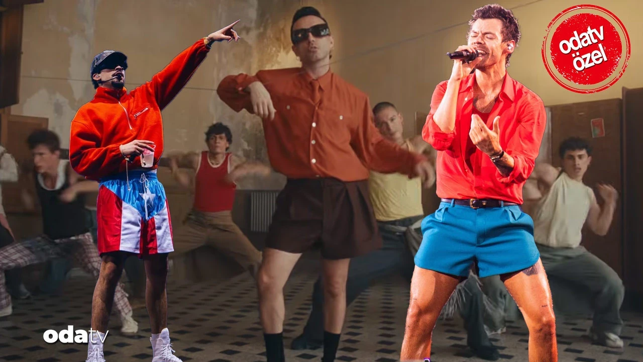 Harry'den Mabel'e: Sahne sırası şortlarda