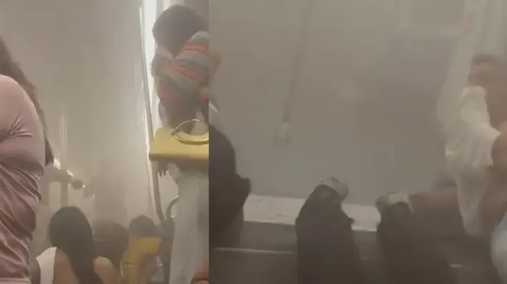 Avrupa'nın kalbinde metroda yangın! Vagonlar dumanla doldu, yaralılar var