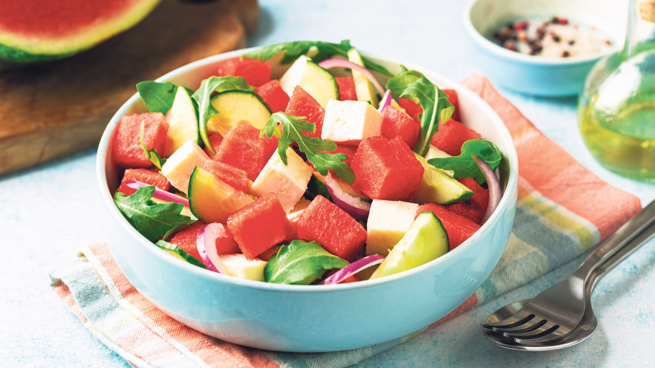 Karpuz salatası