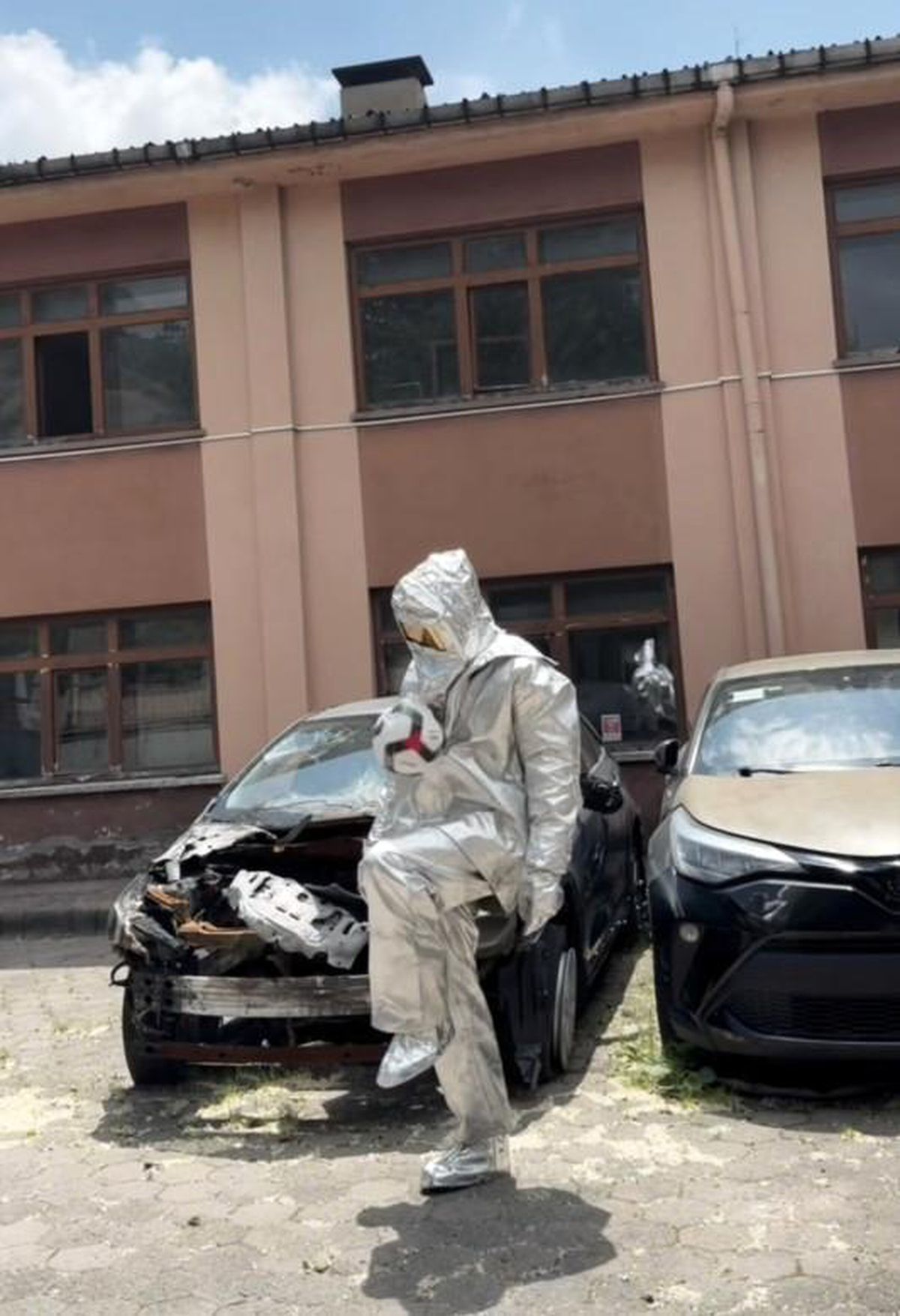 İtfaiyecilik bölümü öğrencilerinden Milli Takım'a anlamlı destek
