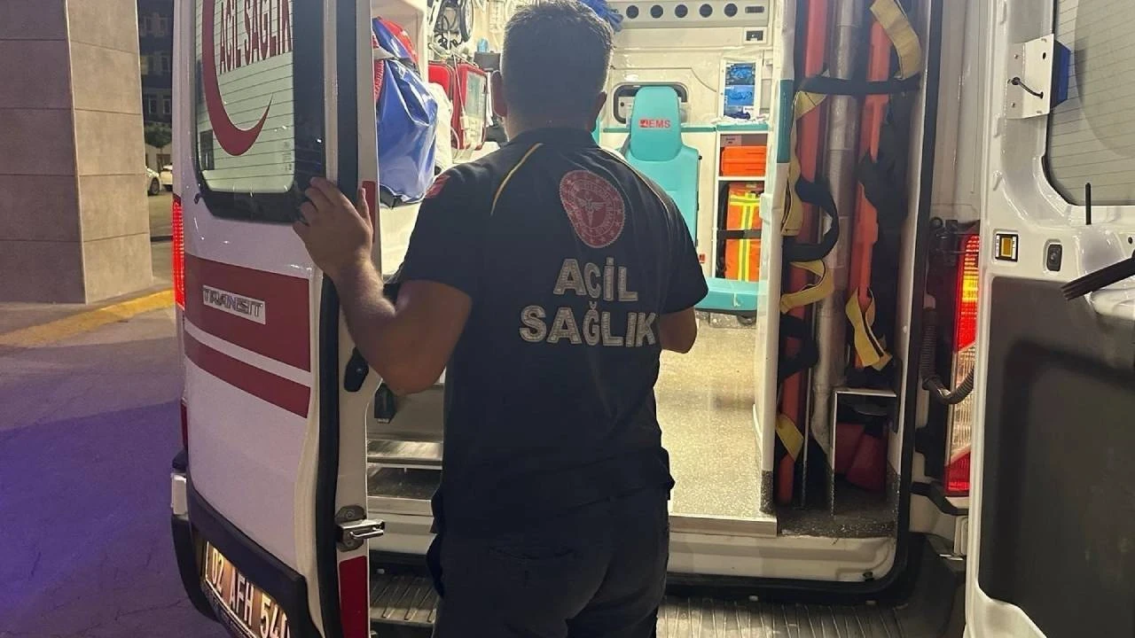 Otomobilin çarptığı yaya yaralandı