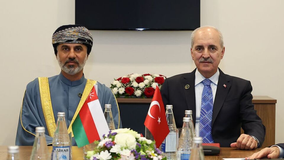TBMM Başkanı Kurtulmuş, Umman Meclisi Başkanı Al Maawali ile bir araya geldi