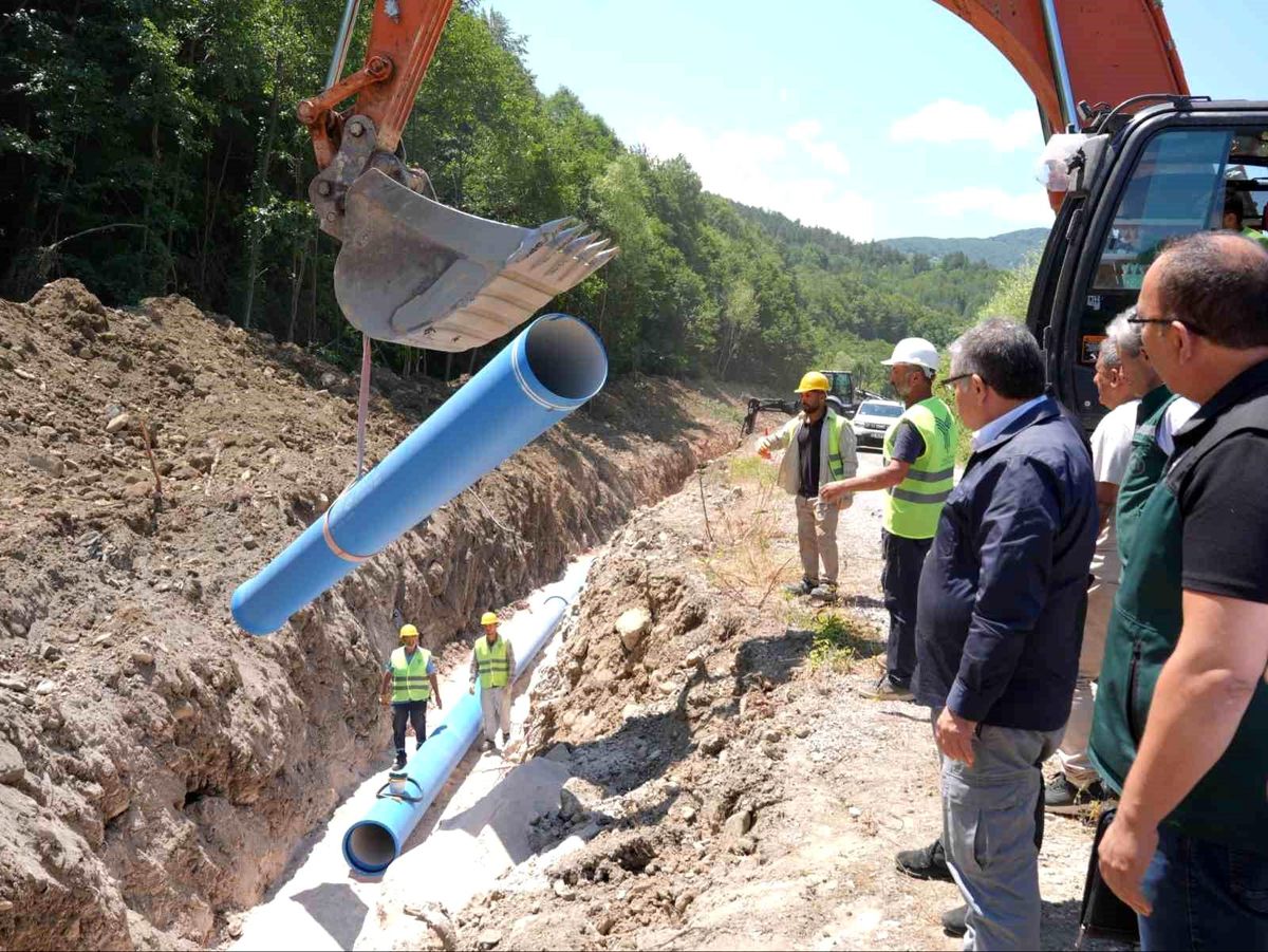 Sinop'ta 33 köyün içme suyu problemine kalıcı çözüm