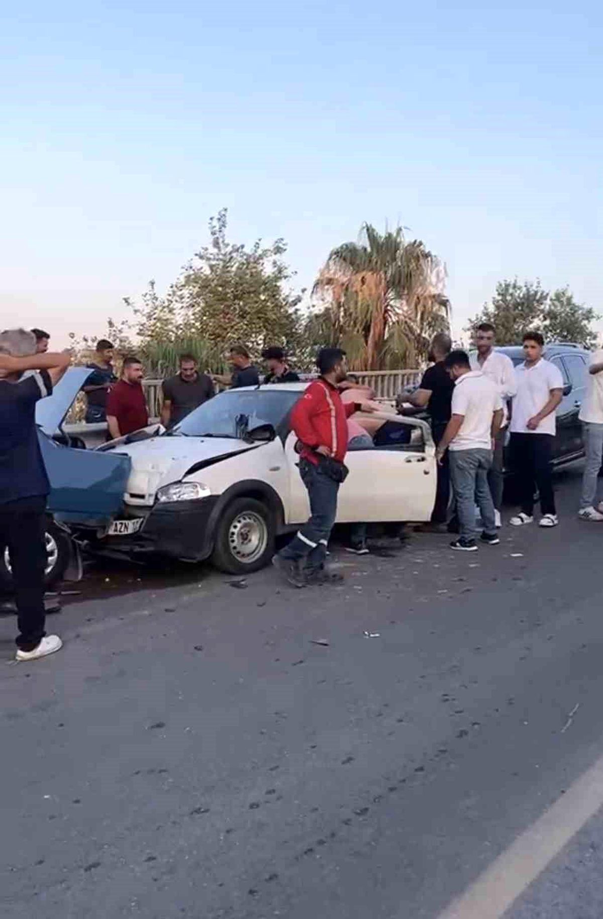 Tarsus'ta zincirleme kaza: 3 yaralı