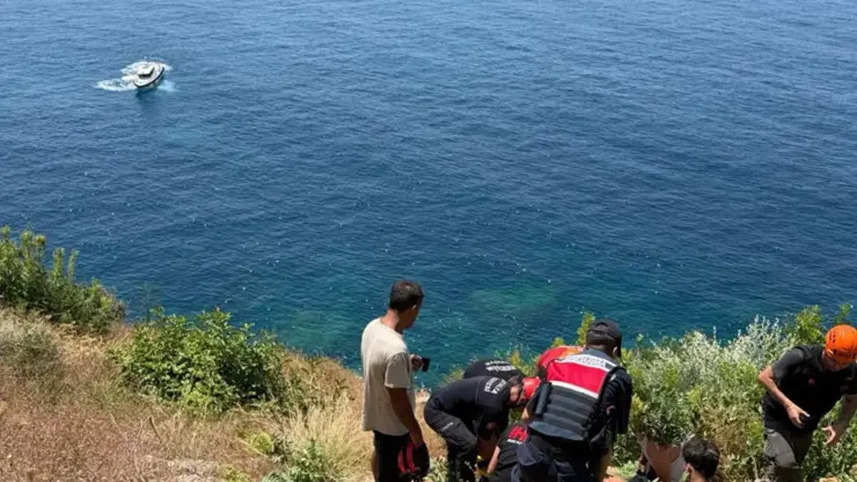 ​400 metrelik uçurumda 7 saatlik seferberlik! Helikopter yetişti ama acı haber geldi