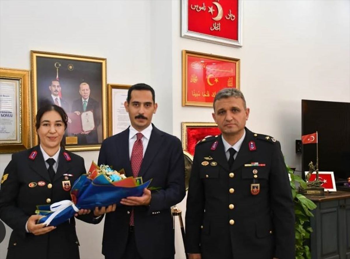 Kaymakam Soylu'dan Jandarma'nın 187. Yıl Dönümüne Ziyaret