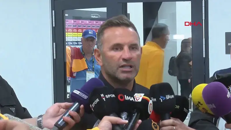 Galatasaray Teknik Direktörü Okan Buruk'un açıklamaları