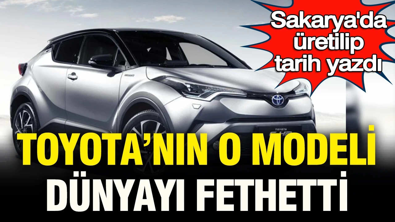Bu araba Sakarya'da üretilip tarih yazdı: Toyota’nın o otomobili dünyayı fethetti