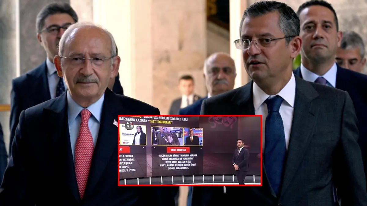 İşte dünden bugüne Kılıçdaroğlu ve Özel'in döneminin 'cast' tiyatroları