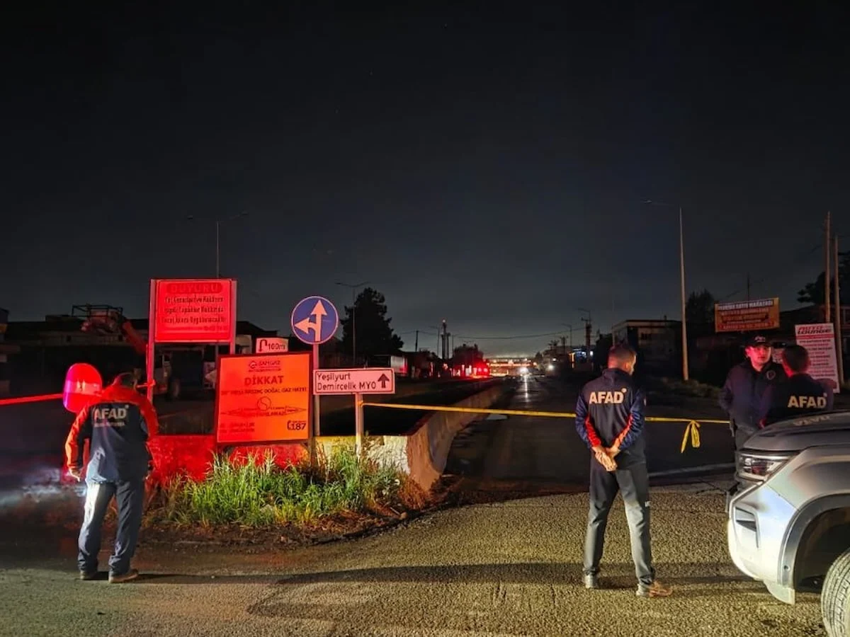 Samsun'da silahlı saldırı düzenlenen iş yerinde kimyasal sızıntı