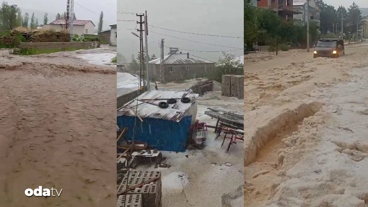 Yaz yağmuru birçok kenti vurdu: Dolu, sağanak, heyelan...