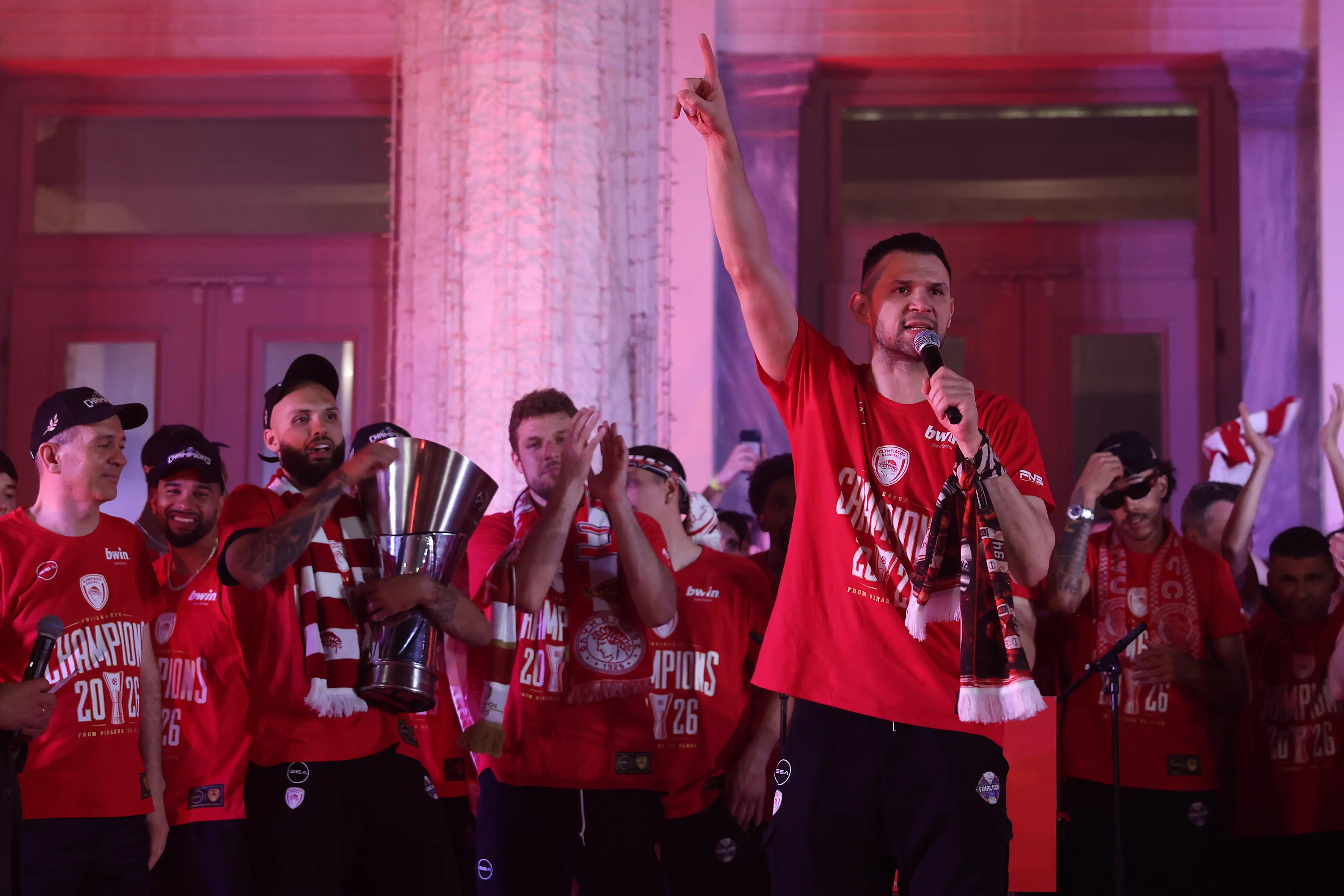 Yunanistan'da basketbolun şampiyonu Olympiakos