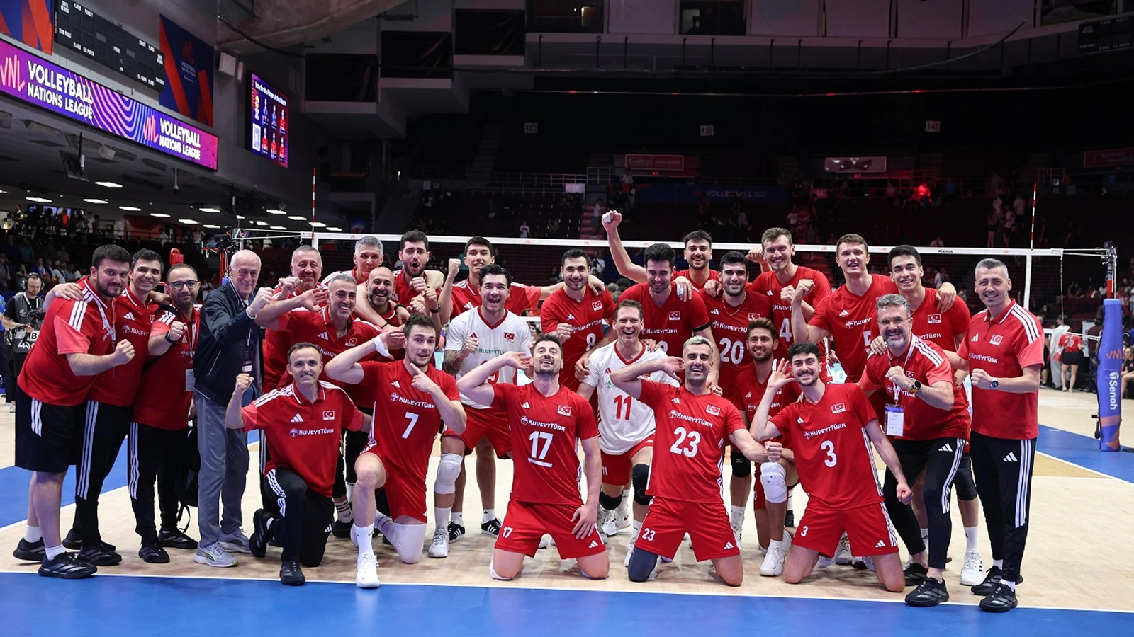 Filenin Efeleri, Fransa'yı 3-0 Mağlup Etti