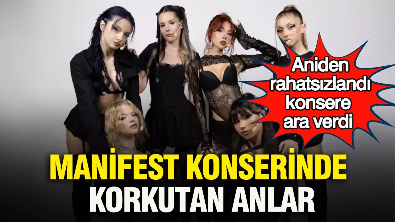 Manifest konserinde korkutan anlar: Hilal Yelekçi aniden rahatsızlandı, konsere ara verdi