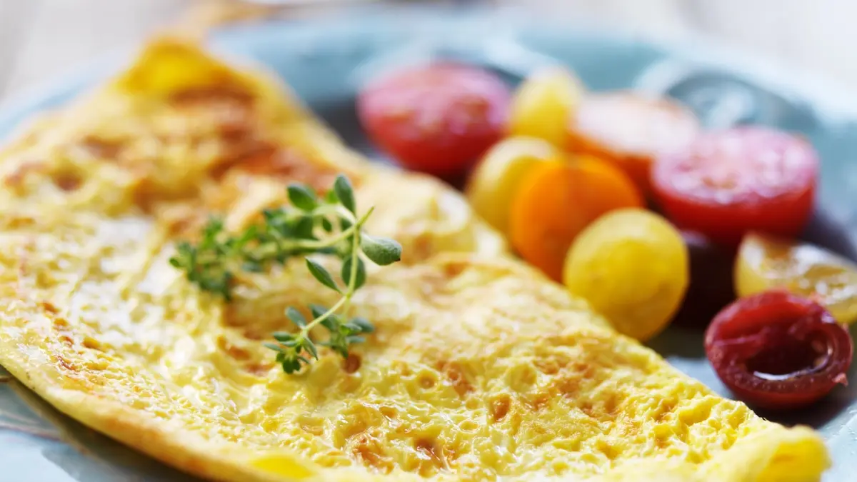 Sade omlet tarifi: Kahvaltının en pratik lezzeti