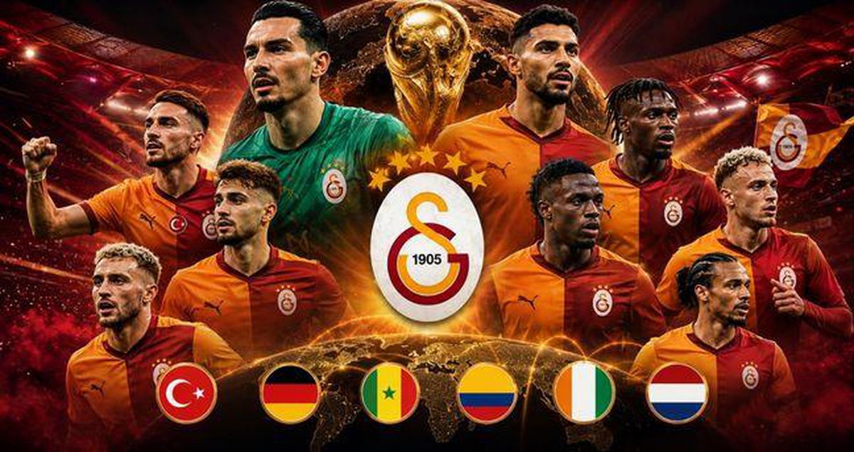 Galatasaray Dünya Kupası Oyuncu Listesi 2026: Galatasaray Dünya Kupası'na kaç futbolcu gönderdi, hangi milli takımda kim..