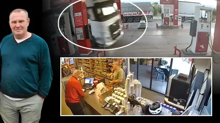 Markette sohbet ederken TIR'ın altında kaldı! Bursa'daki kazanın görüntüleri ortaya çıktı