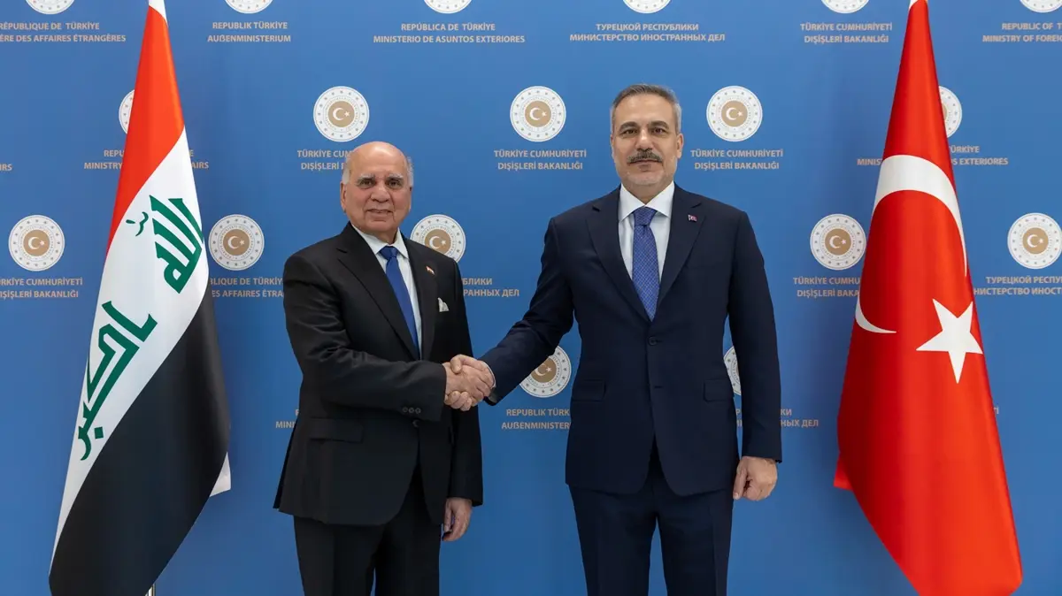 Bakan Fidan Iraklı mevkidaşıyla görüştü: Kalkınma Yolu Projesi'ne stratejik vizyon vurgusu