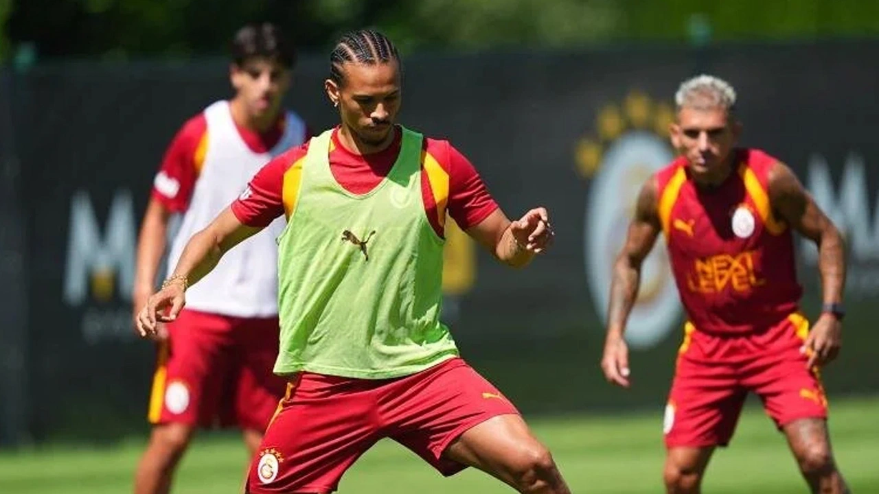 Galatasaray'da beklenen Leroy Sane gelişmesi sonunda oldu