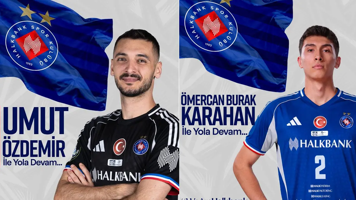 Halkbank, iki oyuncu ile sözleşme yeniledi
